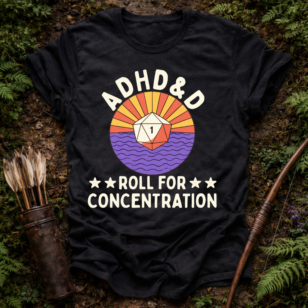 Roll For Concentration T-Shirt