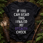 Failed Stealth Check T-Shirt