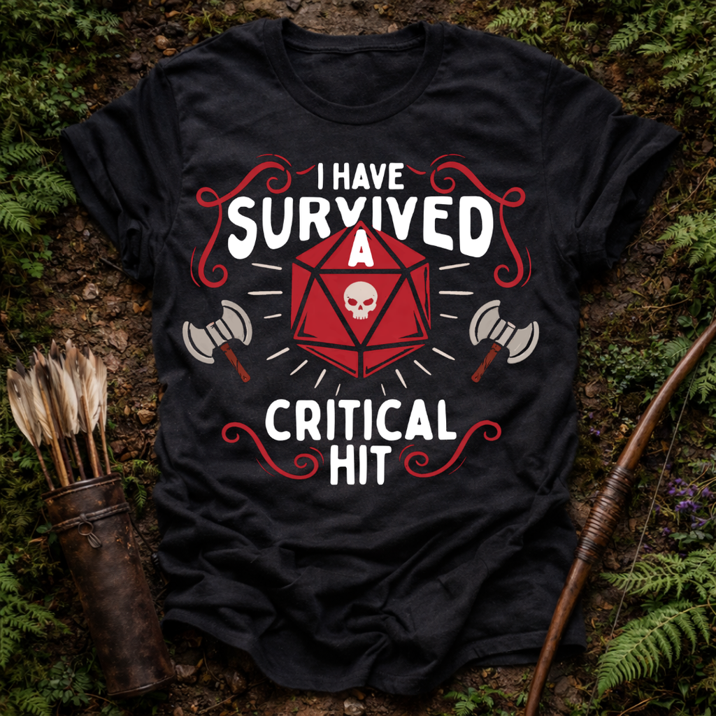 Survived a Critical Hit T-Shirt