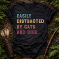 DESIGN 51 EASILY DISTRACTED BY CATS AND DICE