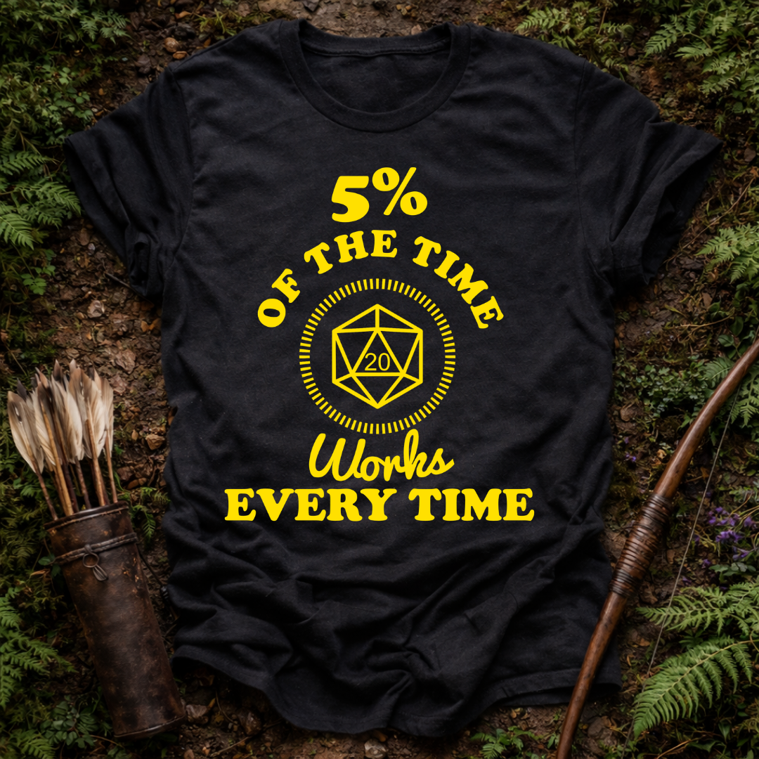 DESIGN 105 5% OF THE TIME WORKS EVERY TIME