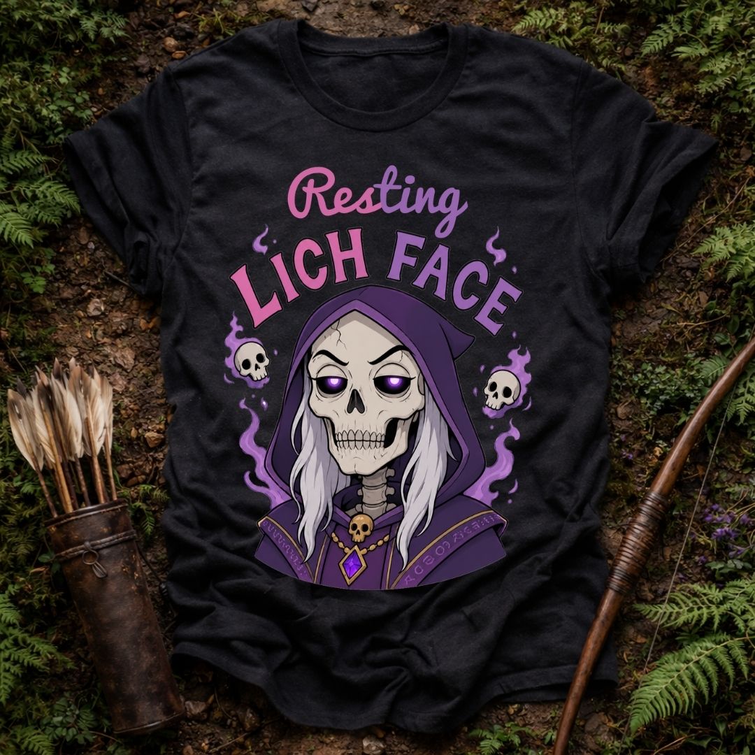 Resting Lich Face T-Shirt