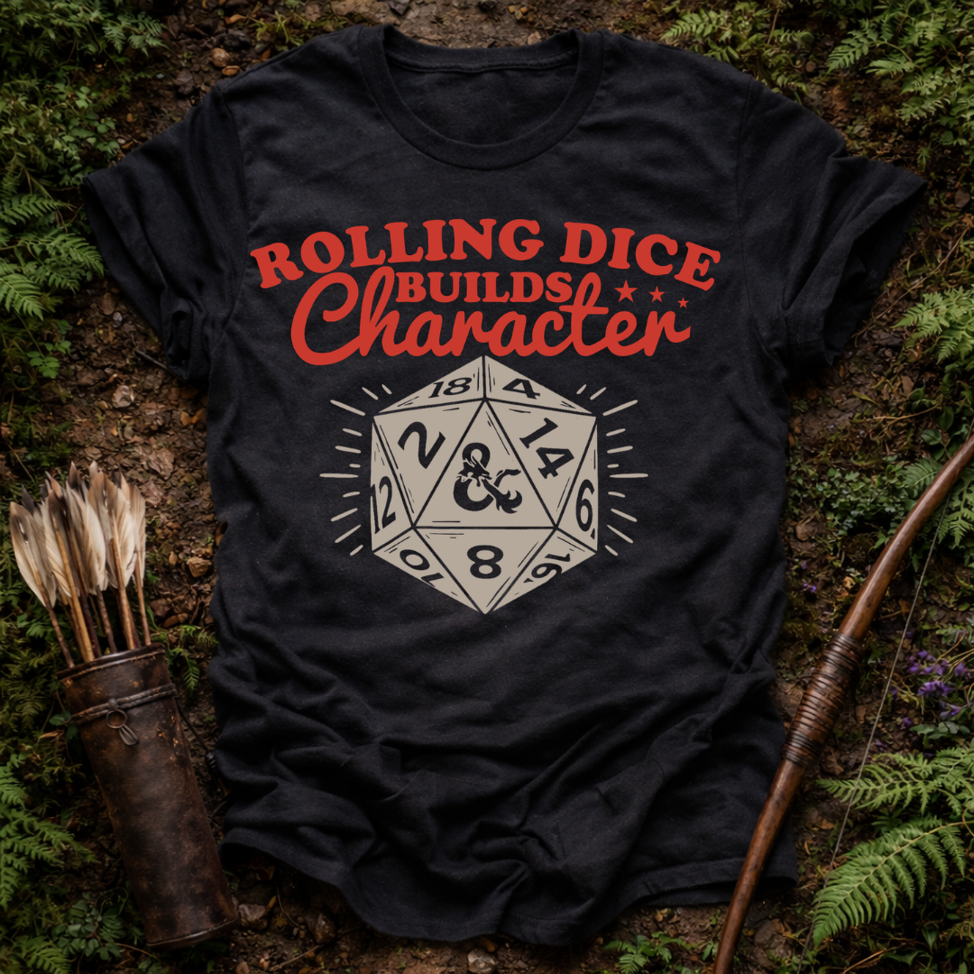 DESIGN 72 ROLLING DICE BUILDS CHARACTER