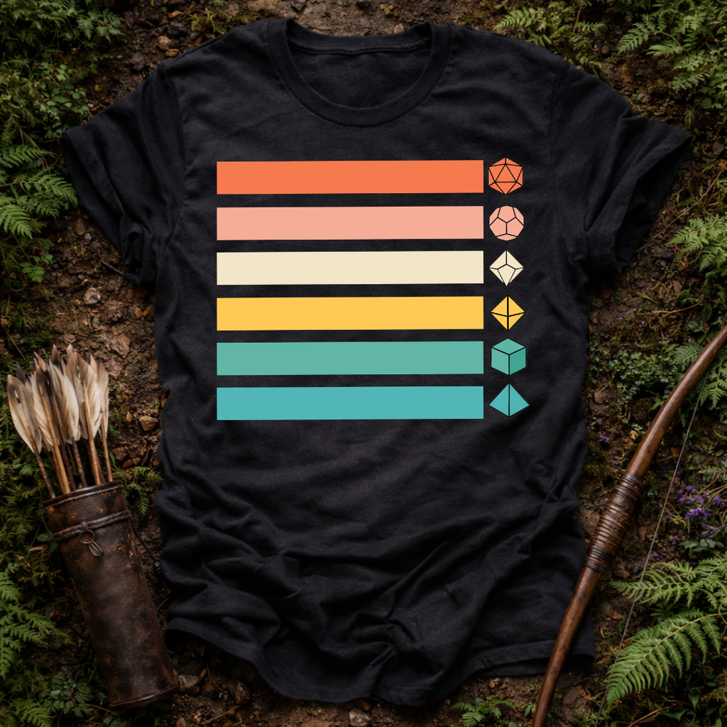 Rainbow Dice T-Shirt