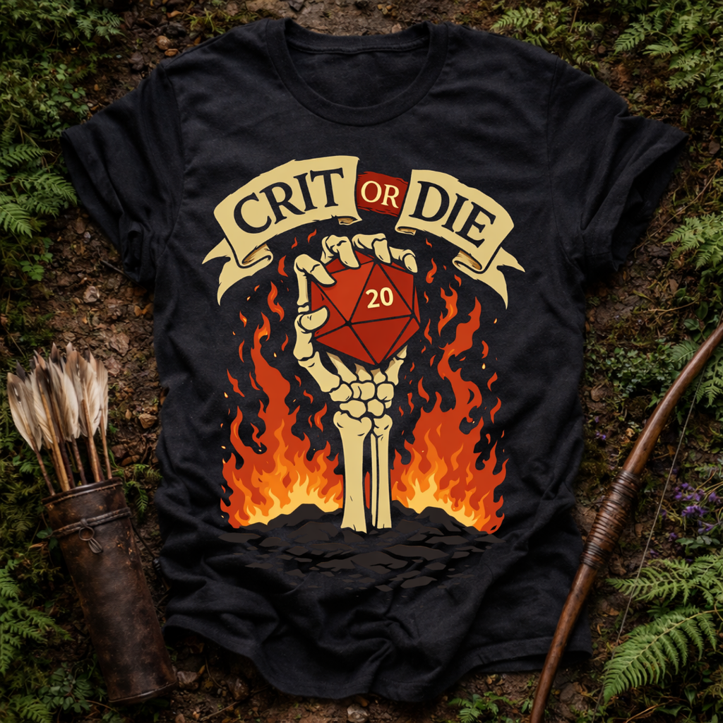 Crit or Die T-Shirt