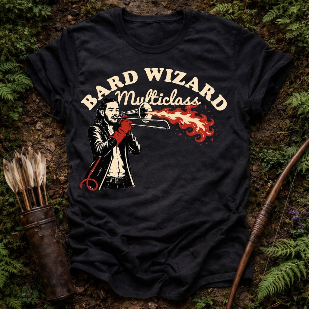 Bard Wizard Multiclass T-Shirt