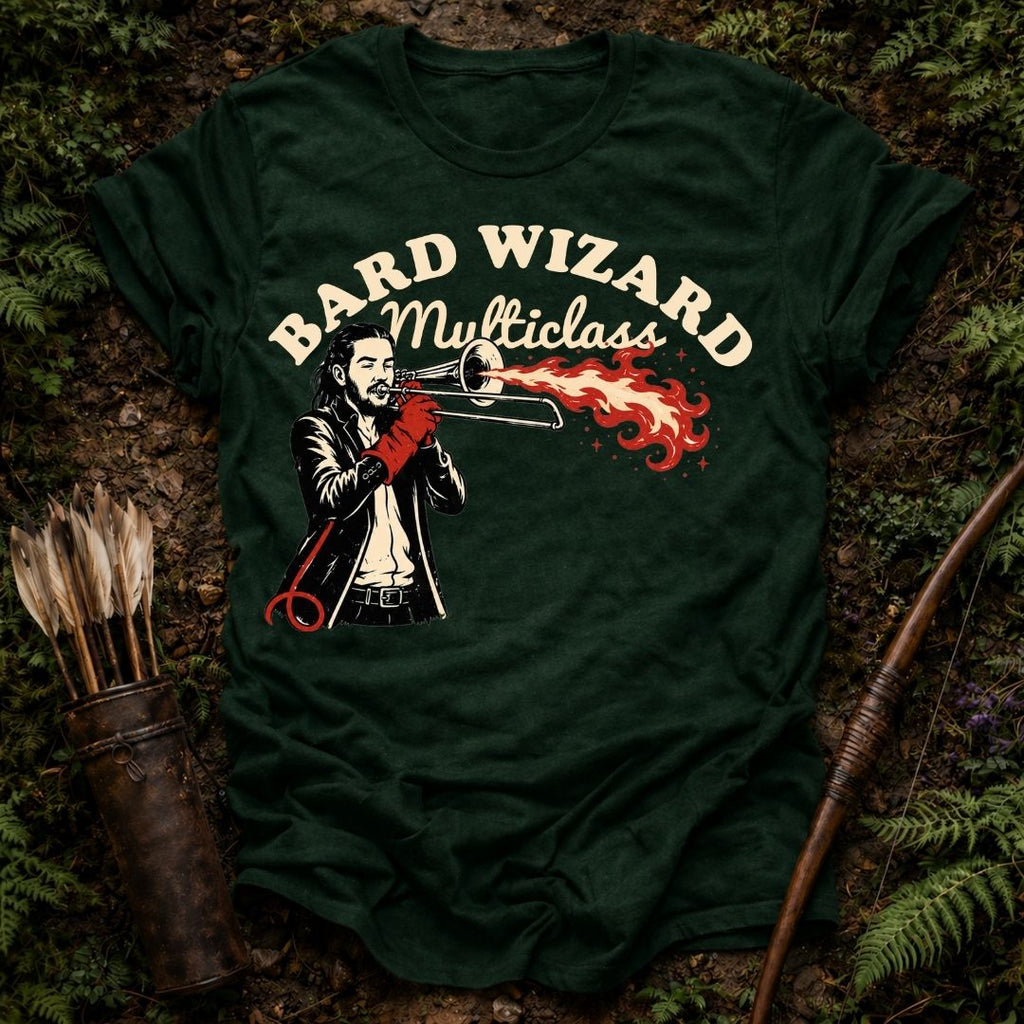 Bard Wizard Multiclass T-Shirt