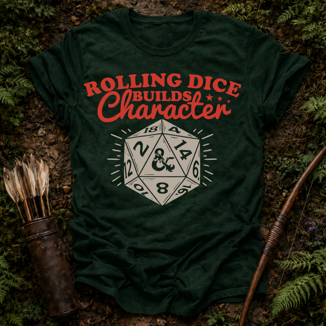 DESIGN 72 ROLLING DICE BUILDS CHARACTER
