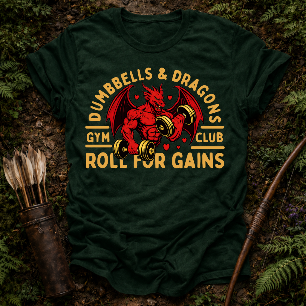 Dumbbells & Dragons T-Shirt