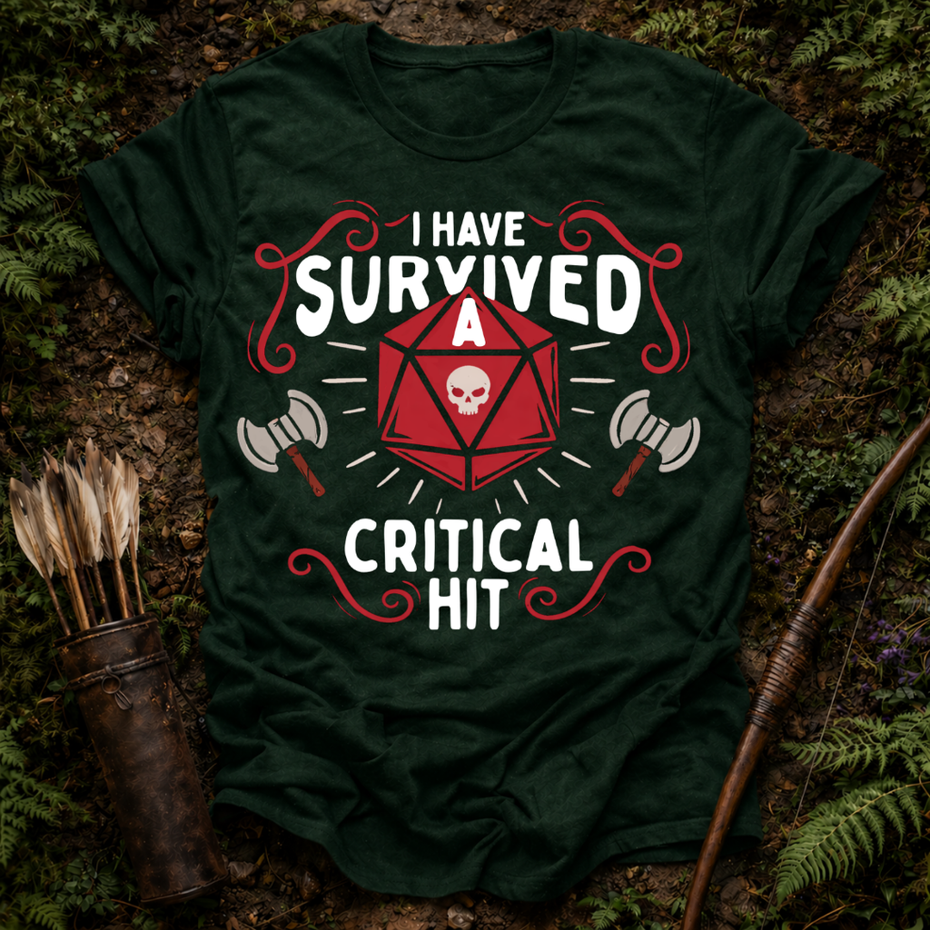 Survived a Critical Hit T-Shirt