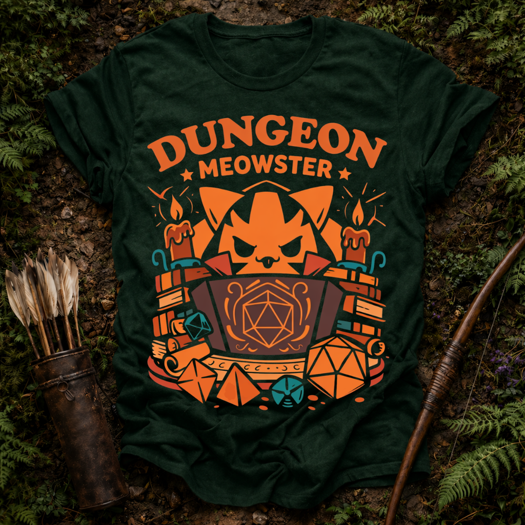 Dungeon Meowster T-Shirt