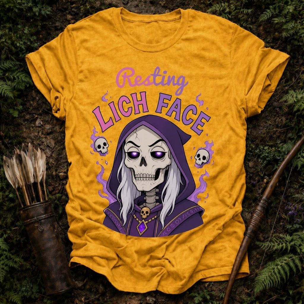 Resting Lich Face T-Shirt