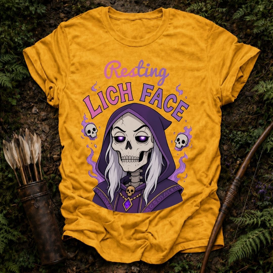 Resting Lich Face T-Shirt