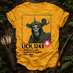 Lich Dating Profile T-Shirt