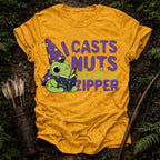 Nuts Stuck in Zipper T-Shirt