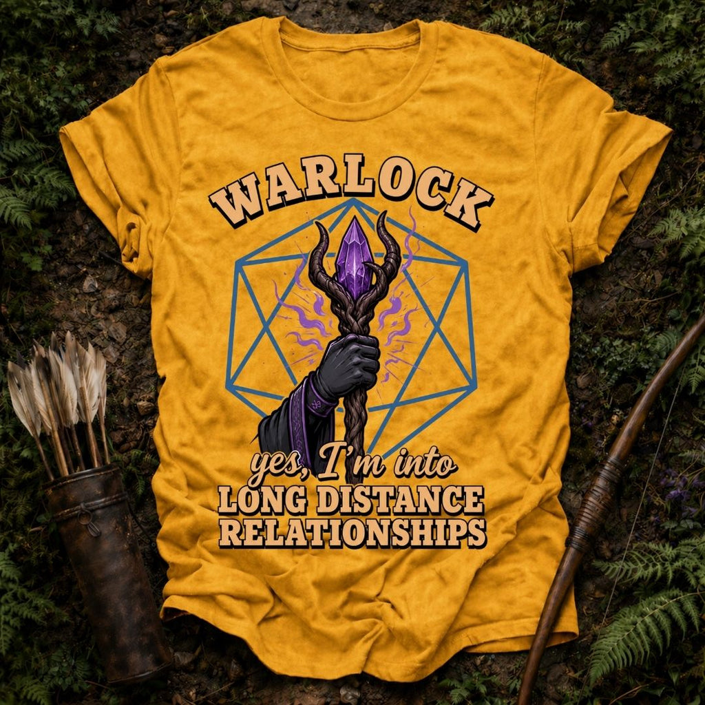 Warlock Long Distance Relationship T-Shirt