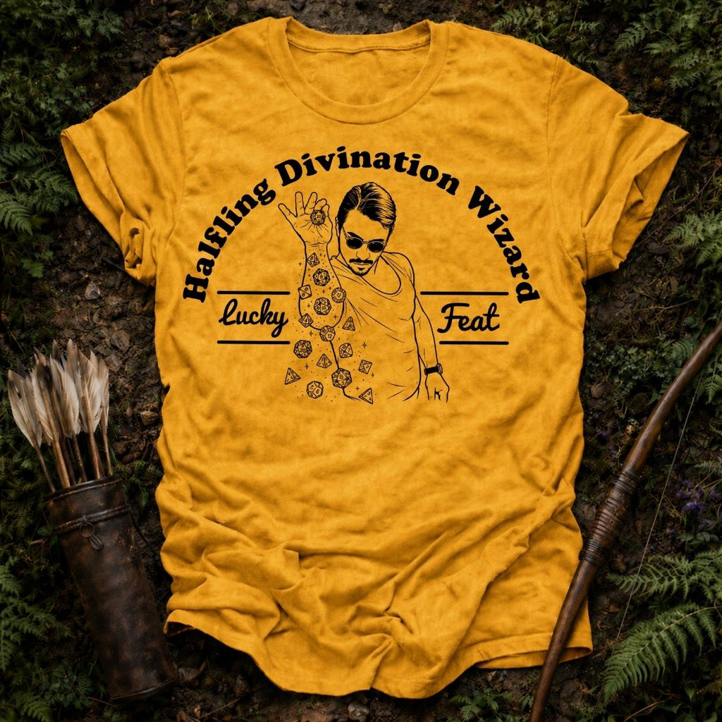 Halfling Devination Wizard T-Shirt