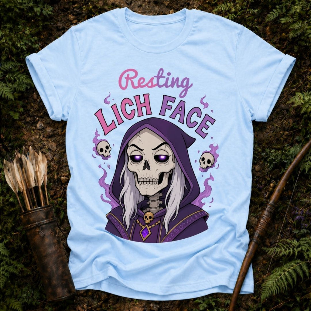 Resting Lich Face T-Shirt