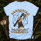 Barbarian Rage Size T-Shirt