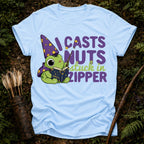 Nuts Stuck in Zipper T-Shirt