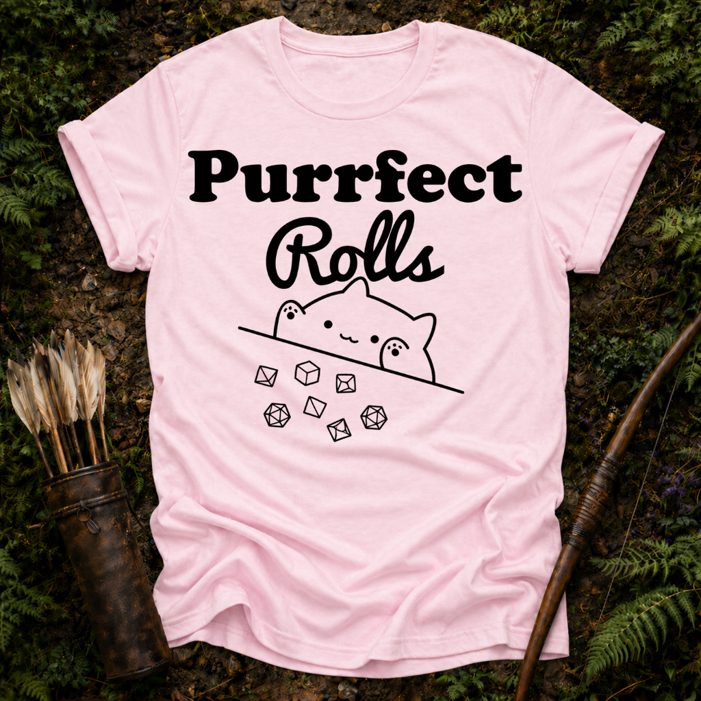 Purrfect Rolls T-Shirt