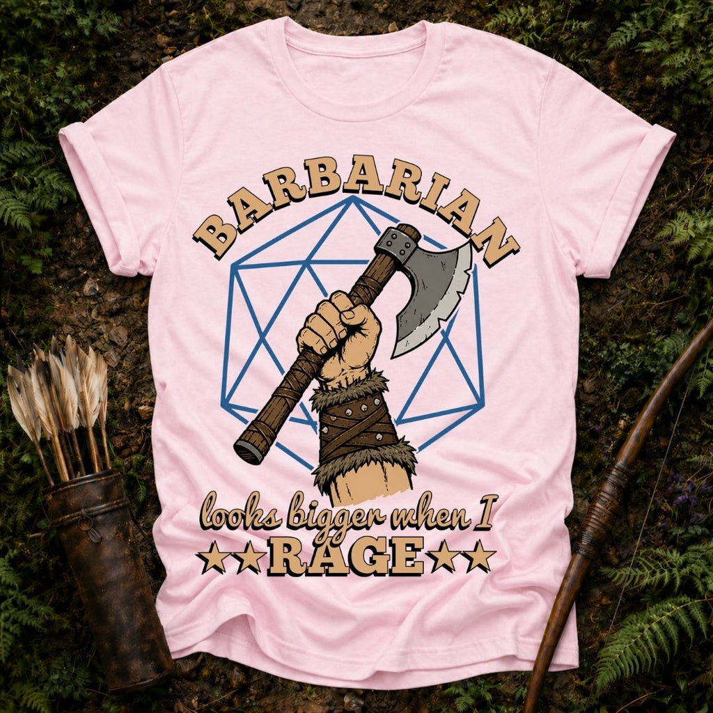 Barbarian Rage Size T-Shirt