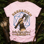 Barbarian Rage Size T-Shirt