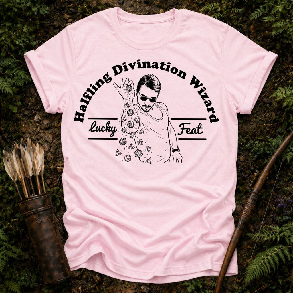 Halfling Devination Wizard T-Shirt