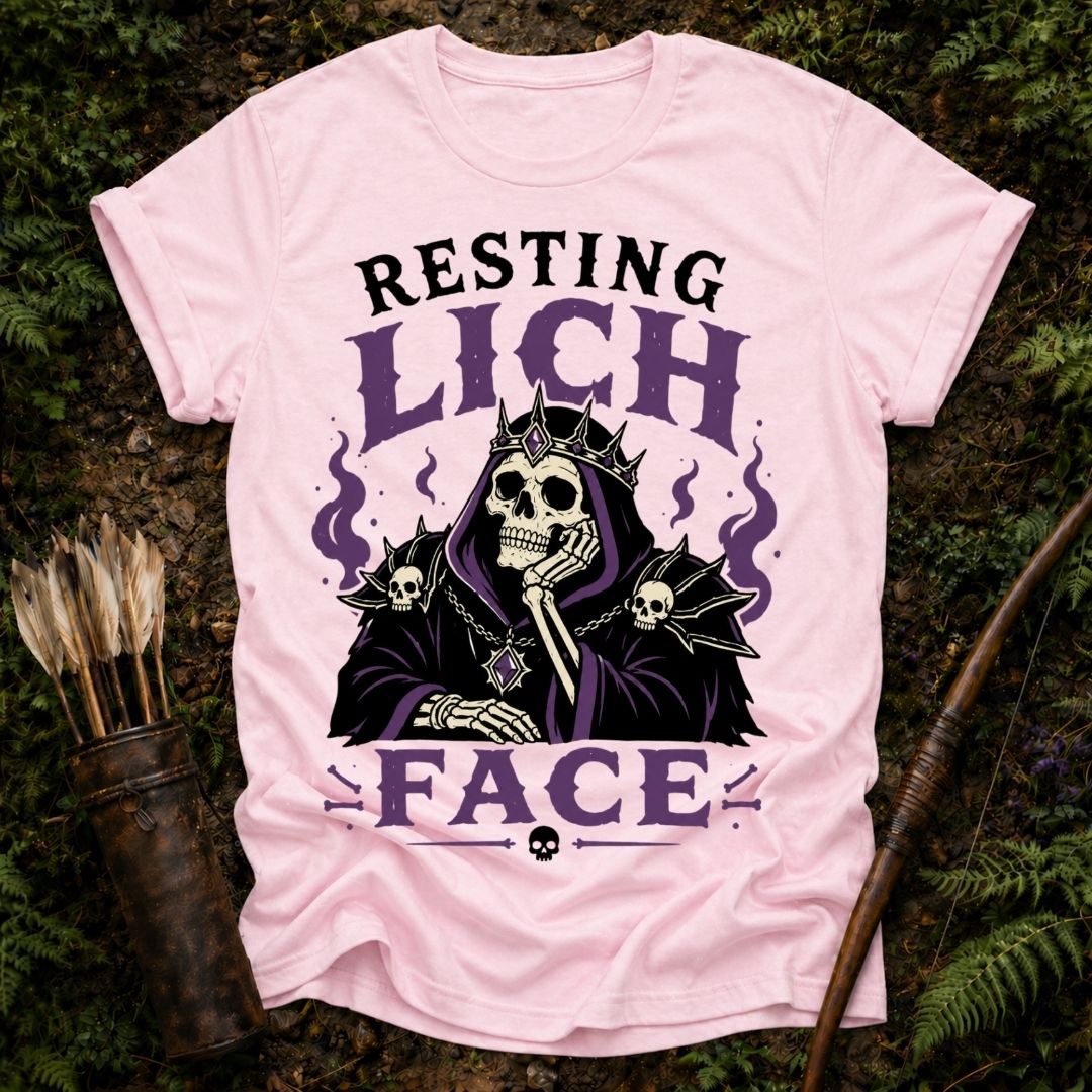 The Resting Lich Face T-Shirt