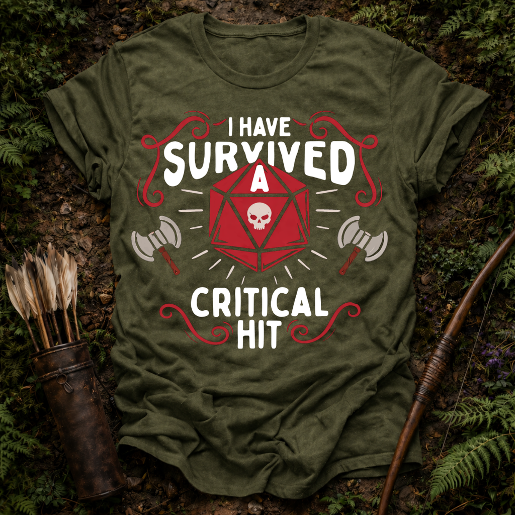 Survived a Critical Hit T-Shirt