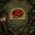 Dumbbells & Dragons T-Shirt