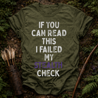 Failed Stealth Check T-Shirt