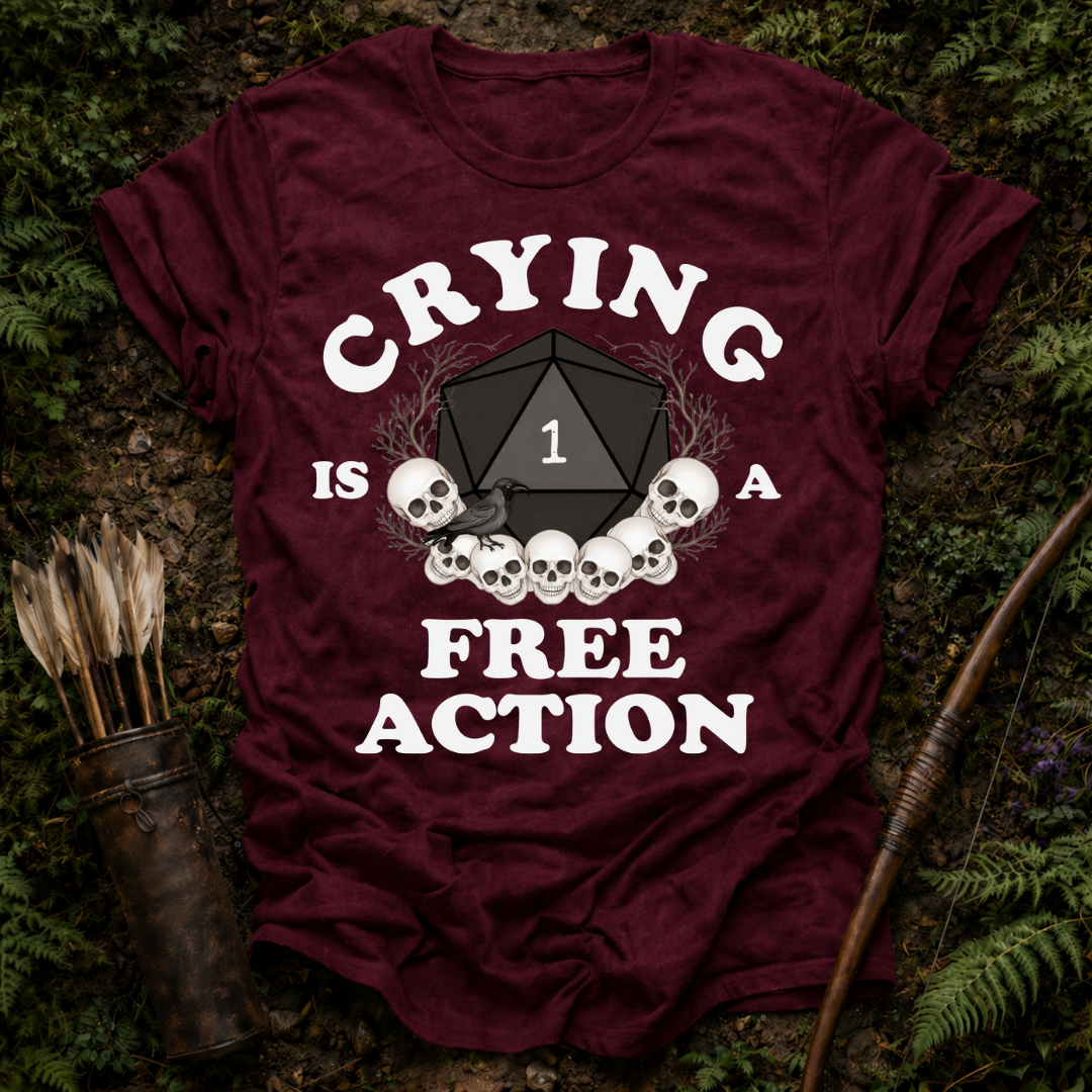 DESIGN 6 CRYING IS A FREE ACTION