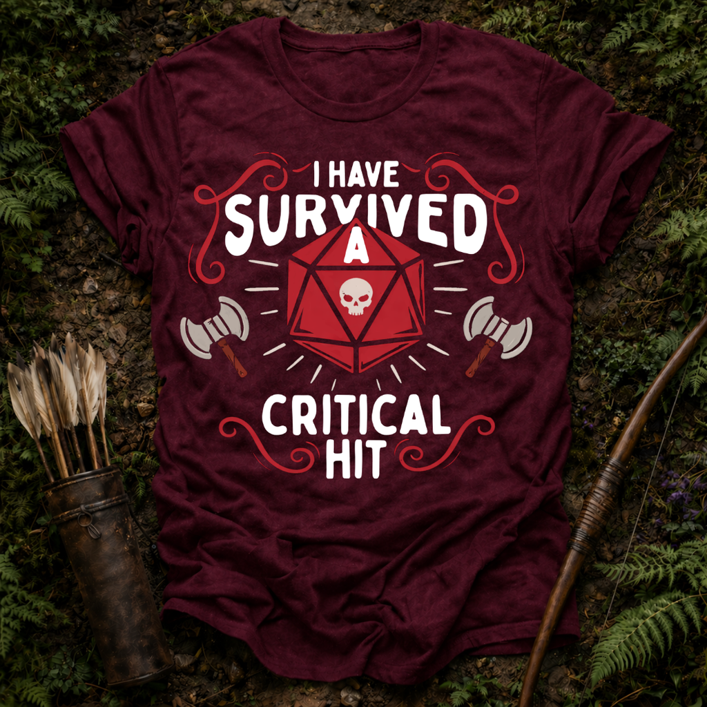 Survived a Critical Hit T-Shirt