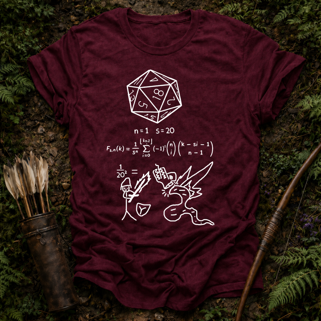 DnD Math T-Shirt