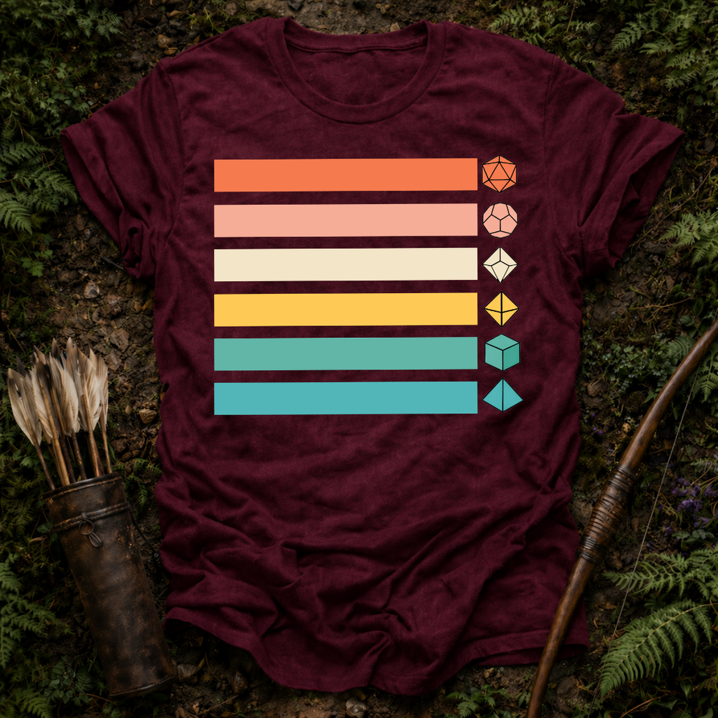 Rainbow Dice T-Shirt