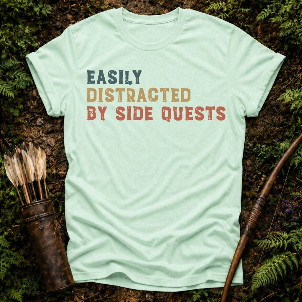 Distracted By Side Quests T-Shirt