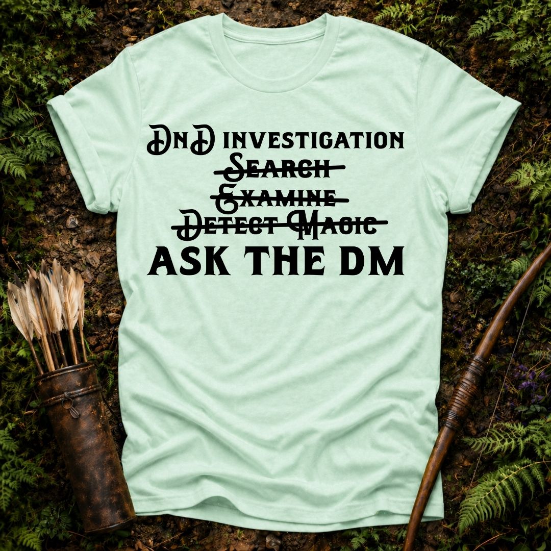 D&D Investigation T-Shirt