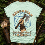 Barbarian Rage Size T-Shirt