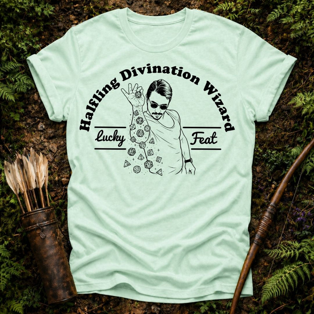 Halfling Devination Wizard T-Shirt