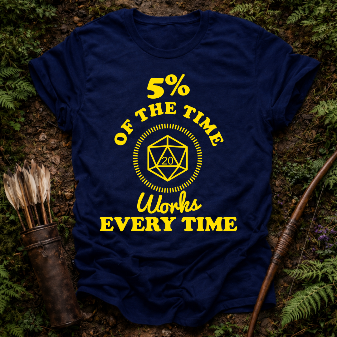 DESIGN 105 5% OF THE TIME WORKS EVERY TIME