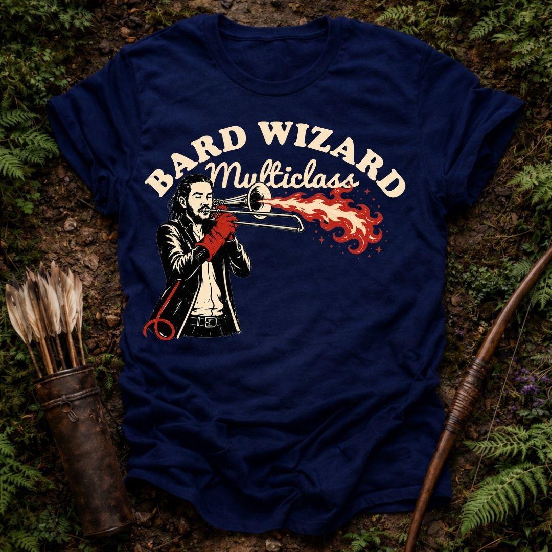 Bard Wizard Multiclass T-Shirt