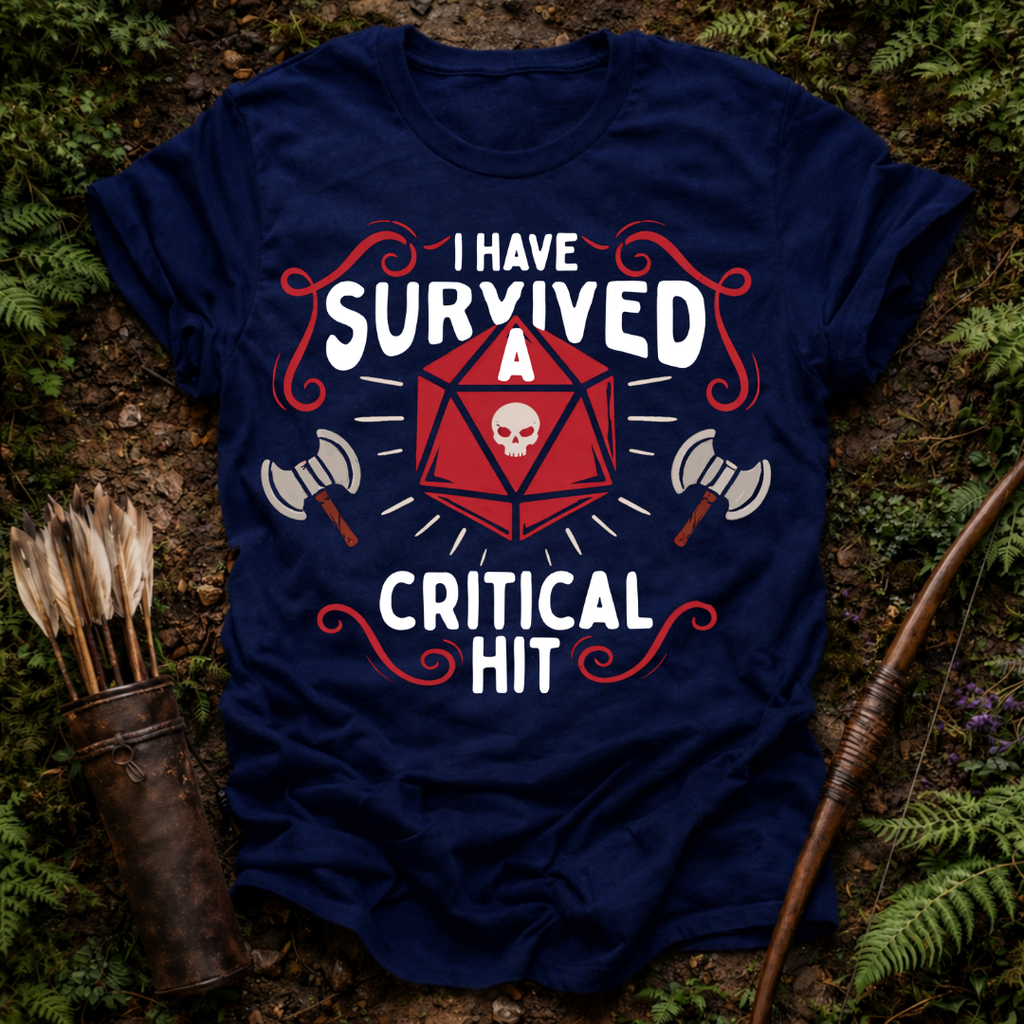 Survived a Critical Hit T-Shirt