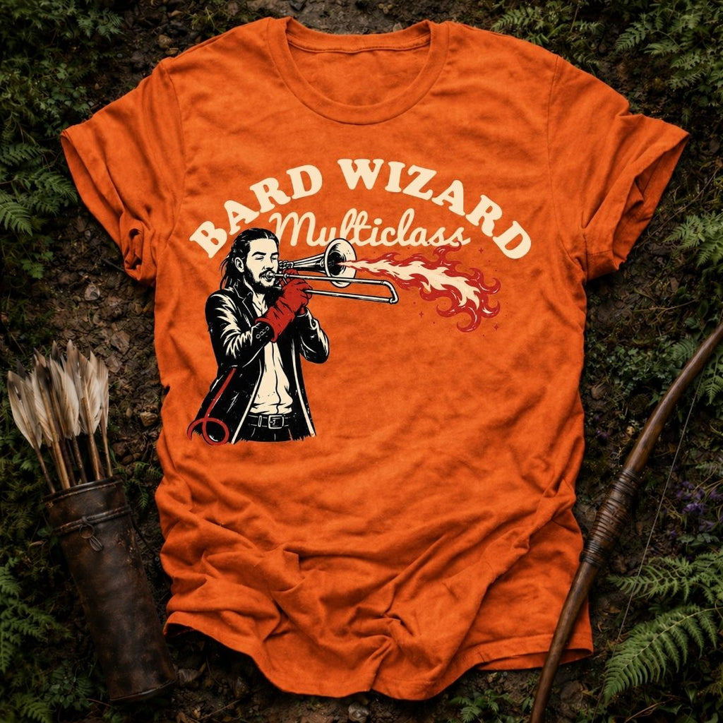 Bard Wizard Multiclass T-Shirt