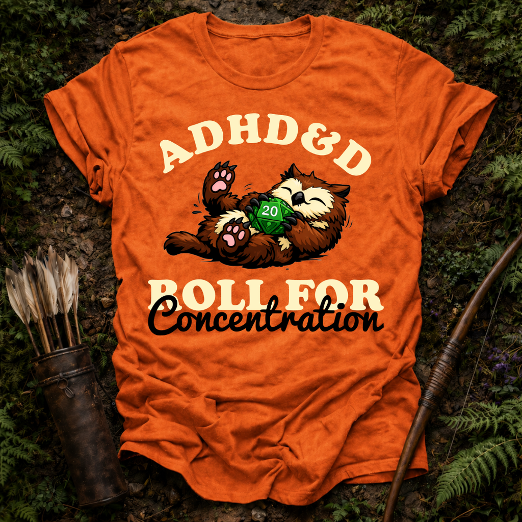 Owlbear Roll Concentration T-Shirt