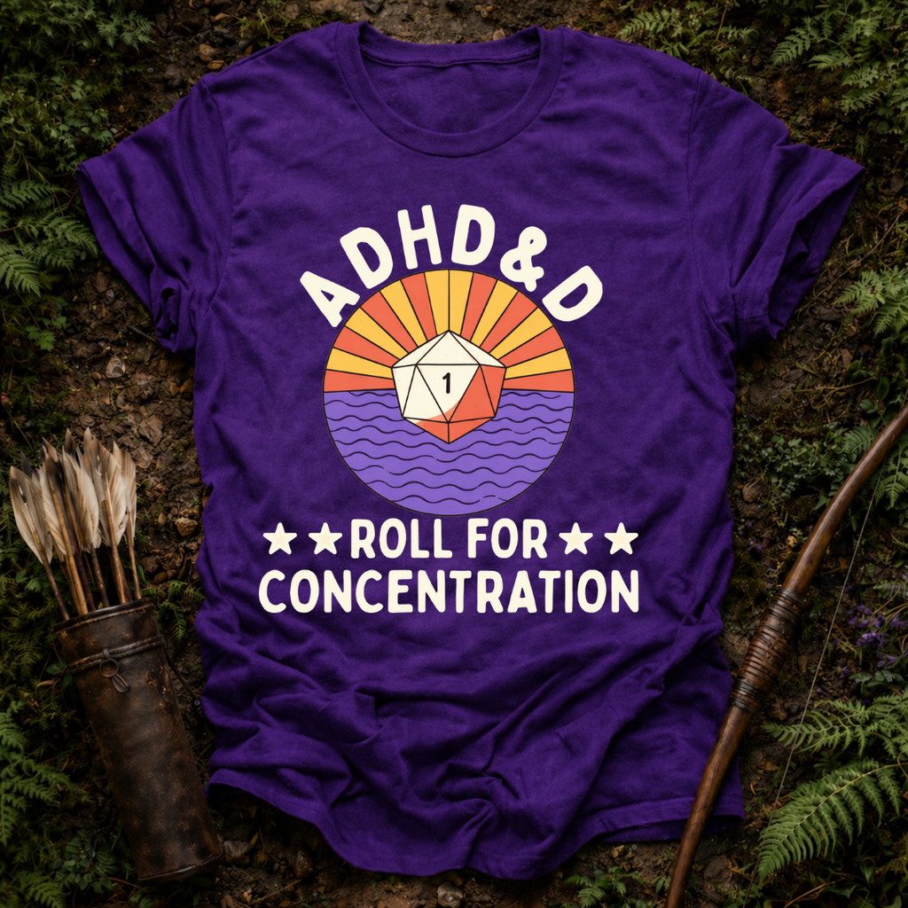 Roll For Concentration T-Shirt