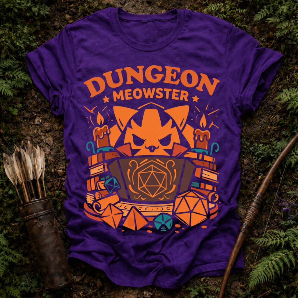 Dungeon Meowster T-Shirt