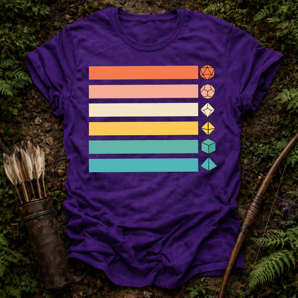 Rainbow Dice T-Shirt