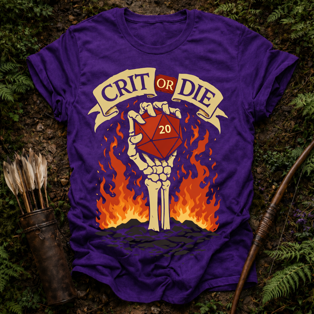 Crit or Die T-Shirt