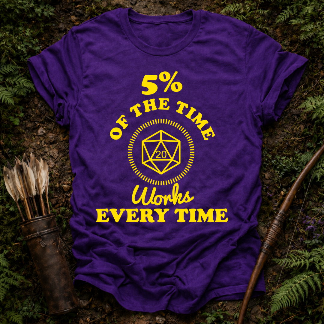 DESIGN 105 5% OF THE TIME WORKS EVERY TIME